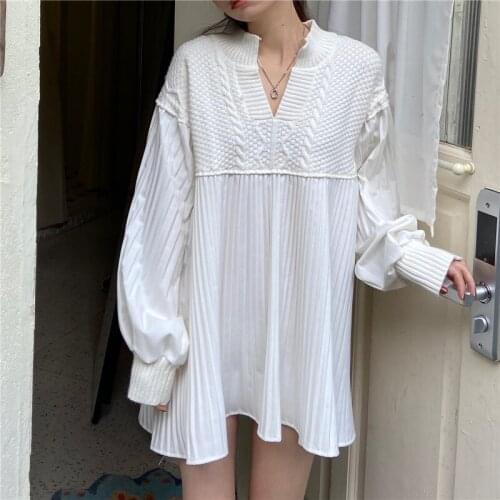 SaHezeng Fashionable Shirt Dresses