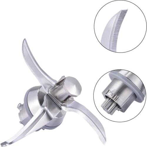 Stainless Steel Replacement 4-Blade Mixer Blade Replacement Parts For Vorwerk Thermomix TM21 Blender