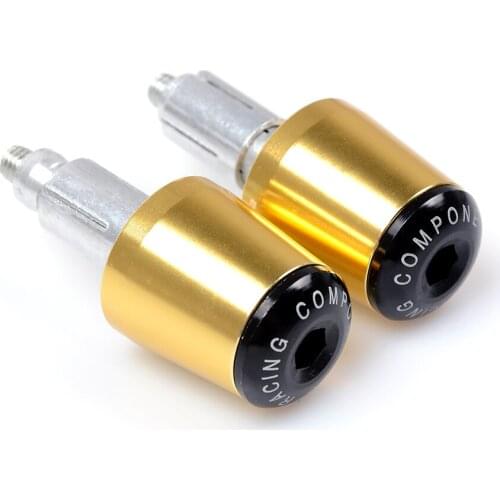 Universal 7/8'' 22 mm motorcycle handlebar grips handle ends hand cap For YAMAHA SJ6S FZ6S FZ6 FZ8 KAWASAKI Z 800 900 Z1000 Z750