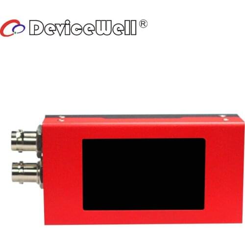 DeviceWell MD1112 New 3G SDI Input HMDI Output SDI Loop 1080P LCD Speaker Audio Fast Startup Mini Video Converter