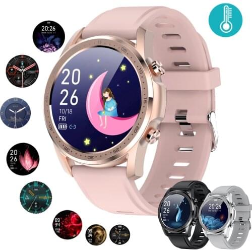 Waterproof Thermometer Smart Watch Heart Rate Fitness Tracker Message Push Smartwatch for Xiaomi Waterproof Smart Bracelet Band