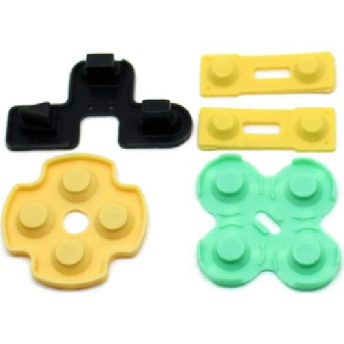YuXi 3 Sets Conductive Rubber Pads Silicone Buttons Contact Replacement For Sony Play Station 2 PS2 controller