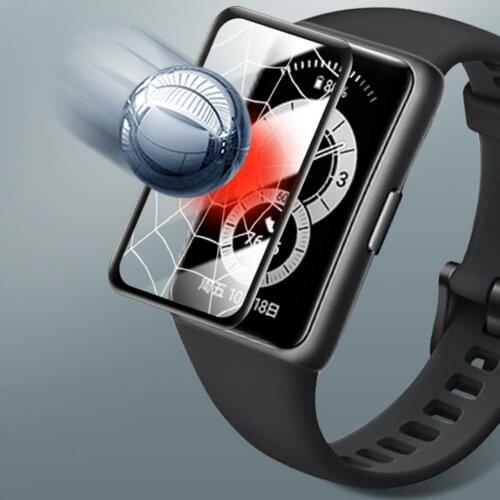 2Pcs Screen Protector For Huawei Smart Bracelet 6 Case Cover Shell For Huawei Smart Bracelet 6 Watch Screen Protector