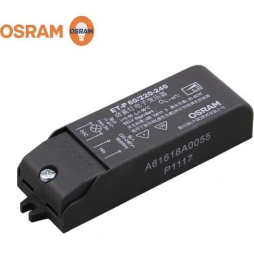2pcs,ET-P 60/220-240 60W dimmable electronic transformer,220V-240V 20W-60W,12V halogen lamp LED bulb power supply
