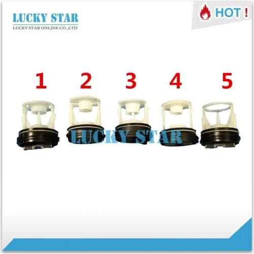 5pcs/lot for drum washing machine parts drain pump filter waste water port plug