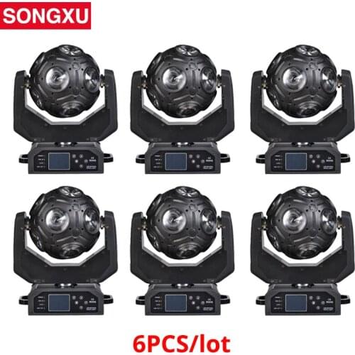 6pcs/lot 12x20W Football LED Moving Head Light RGBW 4in1 for DJ Nightclud Wedding Party Light/SX-MH1220