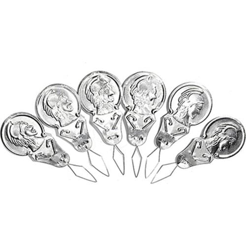 600 Pcs Bow Wire Needle Threader Stitch Insertion Machine Hand Sewing Thread Leading Tool