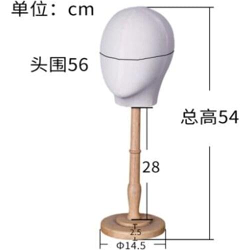 8style Hat Wig Female Head Mannequin Body Fake Headwear Rack Earmuff Scarf Wood Base Props Woman Model Doll Display D519