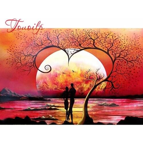 DIY Diamond Embroidery Love tree Full Square/round Diamond Painting Cross Stitch Kit Mosaic Home Decor