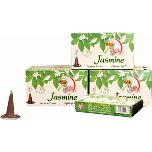 Scents for Home Handmade Jasmine Indian Incense Cones AMBER GreenApple Tower Incenses Artificial Scent Home Fragrance