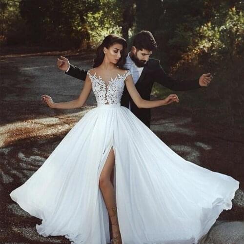 Шифоновые свадебные платья Caterinasara China At AliExpress