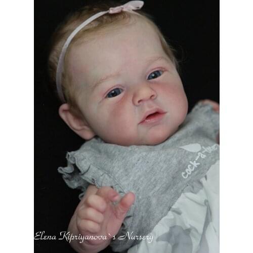 NPK 22inch Reborn Doll Kit Mary Ann By Natali Rare Limited Sold out Edition with Body and Eyes