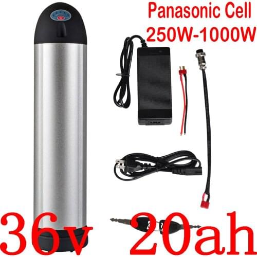 36V 20AH Electric Bicycle Battery 36V 500W 1000W Lithium battery 36v 20ah electric bike battery use panasonic/LG cell free duty