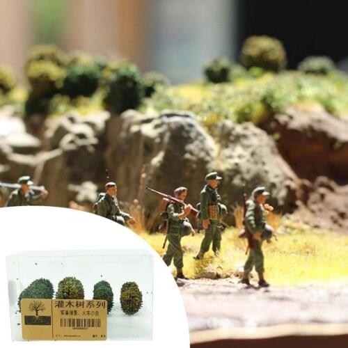 Mini Landscape Small Tree Cypress Sand Table Landscape Tree Model Plant Model Ornamental Accessories Figurines Material Kids Toy