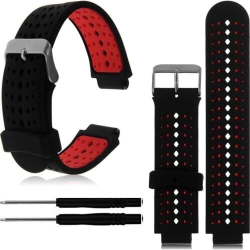 Soft Silicone Replacement Wristband Wrist Watch Band For Garmin Forerunner 230/235/630 Smart Wristwatches Accessories