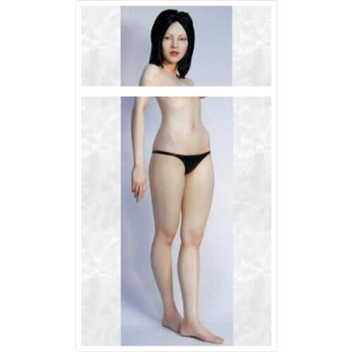 Resin Figure Kit 1/6 Topless Girl Unpainted Garage Resin Model Kit