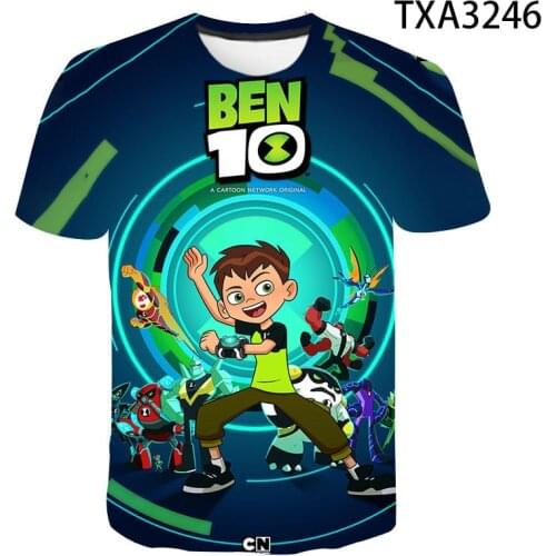 2021 New Summer Ben Boy Girl Kids Fashion Men Women Children 3D Print T Shirt Short Sleeve Casual Cool Tops Tee