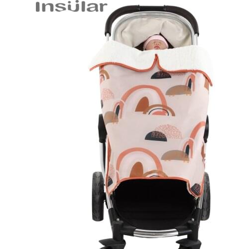85*64cm Baby Blankets Waterproof Thicken Infant Baby Stroller Fully Wrap Blanket Newborn Flannel Baby Bedding Blanket