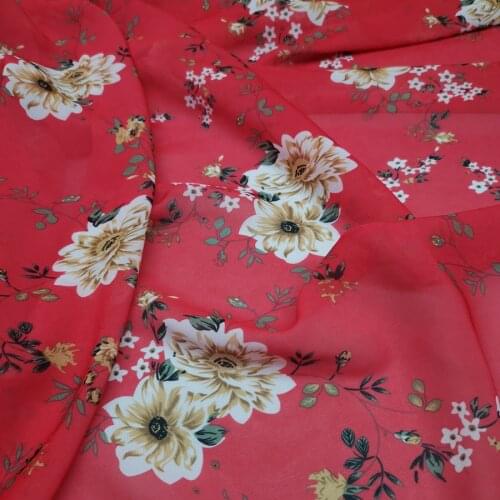 Dress Dancing Fabric Flowing Thin Chiffon Fabric Costume Material DIY Stage Cosplay Dress
