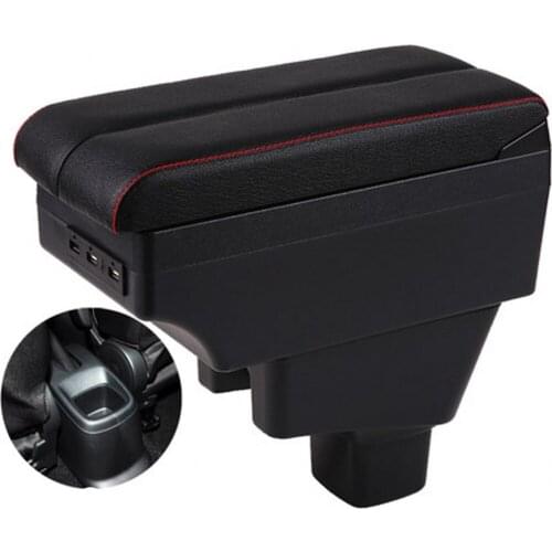 For sx4 armrest box central content box interior sx4 Armrests Storage car-styling accessories part with USB