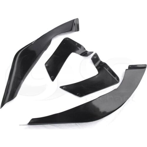Car-Styling FRP Fiber Glass Front Canards 4 Pcs Fit For 1989-1994 180SX RPS13 RB Style Front Bumper Canard