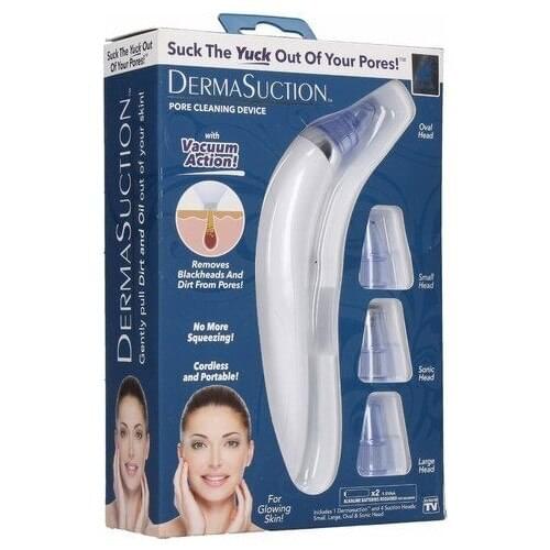 Derma Suction Vacuum Blackhead and Facial Cleaning Device, Body care, Male-Female Epilator, hygiene Device, Face Cleaning, 2021