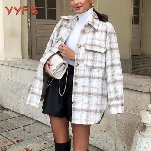 Блузки в клетку YYFS China At AliExpress