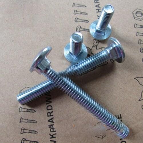 1/4-20 Carriage Screw Imperial Screws Bolt Grade 2 Carbon steel