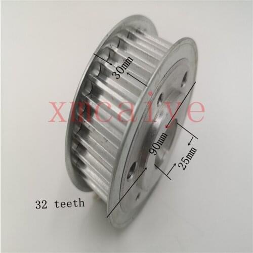 1 pcs high quality Feida Transmission Pulley 32 Teeth CD102 SM74 CD74 XL75 Offset Spare Parts