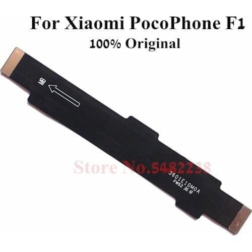 100% Original USB Motherboard Connector Flex cable For Xiaomi PocoPhone F1 mainboard Data transmission tape Ribbon Replacement
