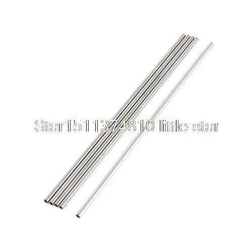 Car Helicopter Model Toy Stainless Steel Hollow Axles Rod 150mmx3mmx2mm 5 Pieces