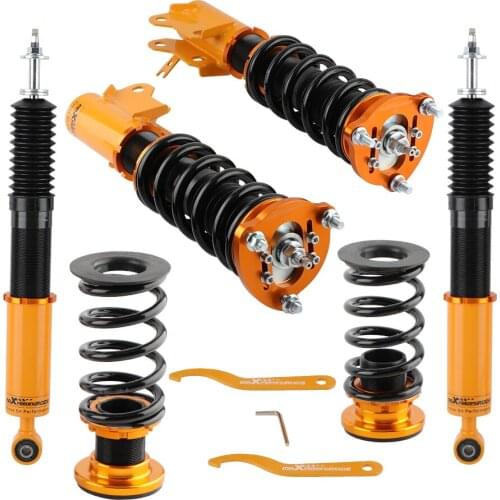 Coilovers For Honda Civic EP1 EP2 FOR FK AK - All Models Adjustable Damper Height Street Coilover Suspension Kit 24 Step