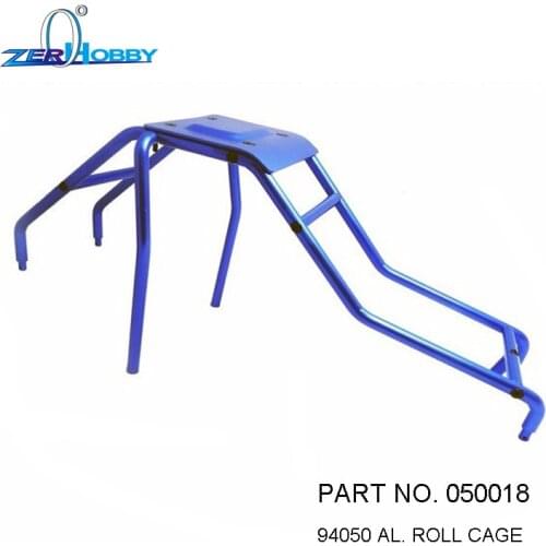 HSP RACING RC CAR UPGRADE SPARE PARTS ACCESSORIES 050018 AL. ROLL CAGE OF HSP 1/5 GAS TRUCK 94050 AND BAJA 94054 94054-4WD