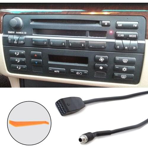 For BMW E39 E53 X5 E46 Adapter Cable Car AUX In Input Interface Accessories