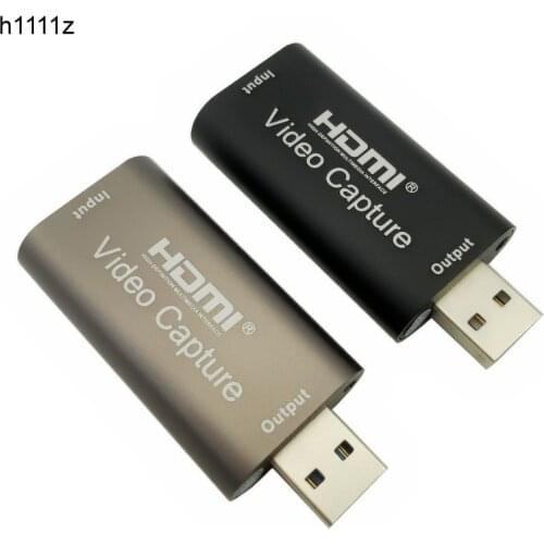 HMDI Video Capture Card USB 3.0 2.0 HDMI Video Grabber Recorder Box fr PS4 Game DVD Camcorder HD Camera Recording Live Streaming