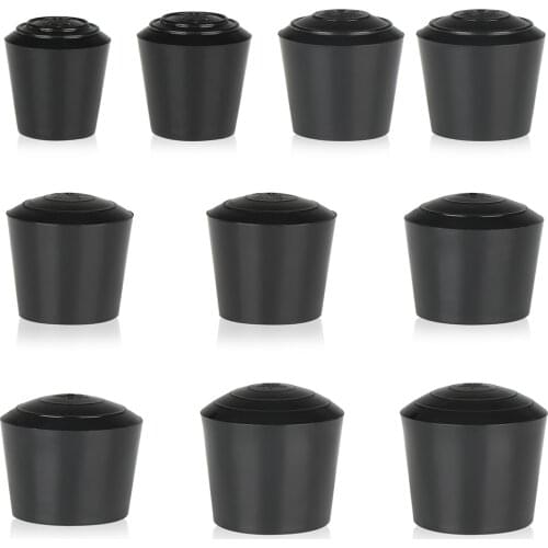 10pcs Chair Leg Caps Socks Rubber Furniture Feet Cap Bottom Cover Pads Floor Protectors Chair Feet Pad Table Ferrule Feet Cap
