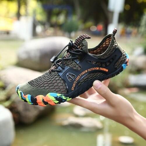 Women Shoes Size 36 - 47 Unisex Sneakers Swimming Shoes Quick-Drying Shoes Water Shoes Beach Women Shoes Breathe Summer Shoes