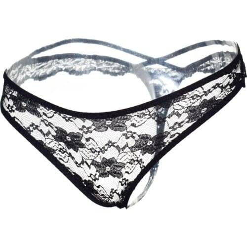 Hot ! Women Panties Sexy Full Lace Briefs Lace G-string Low waist Tongs Female Underwear Women Lady ropa interior Lingerie Sexy