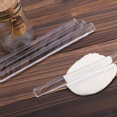 Mini Acrylic Rolling Pin Fondant Roller Baking Rough Clay Pizza Pasta Roller Non Stick Kitchen Baking Tools