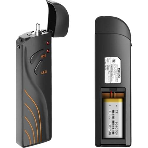 Fiber Optic Cable Tester Mini Red Light Source 5mW/15mW/20mW/30mW Visual Fault Locator Cable Fault Finder VFL with LED