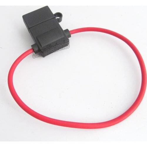 Wholesale 50pcs medium In-line inline Fuse Holder ATC/ ATO Automotive Waterpoof 16GA