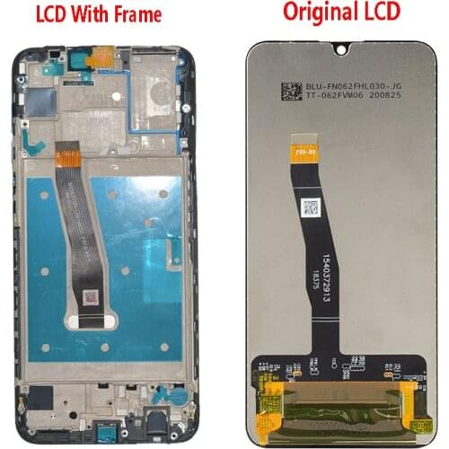 ORIGINAL Display For Huawei P Smart 2019 LCD Display Touch Screen Digitizer POT-LX3 POT-LX1 POT-LX2 LCD Screen With Frame
