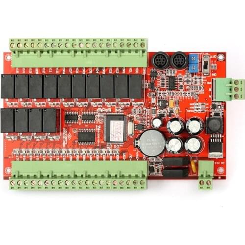 The panel PLC programmable controller (SL1S-20MR-B) is compatible with a variety of software, 20 I / 0 input and output