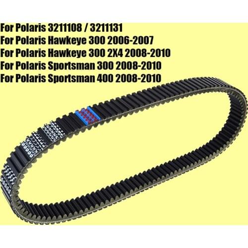 Drive Belt for Polaris Hawkeye 300 2X4 Sportsman 300 400 3211108 3211131 Drive Belt for Tomcar TM2 TM4 TM5 TM6 1400