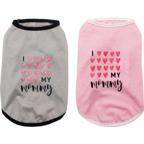 Cute Spring Summer Pet Costume For Small Medium Dogs Vest Chihuahua Yorkie Perros T Shirt Puppy Vest Pet Clothing new