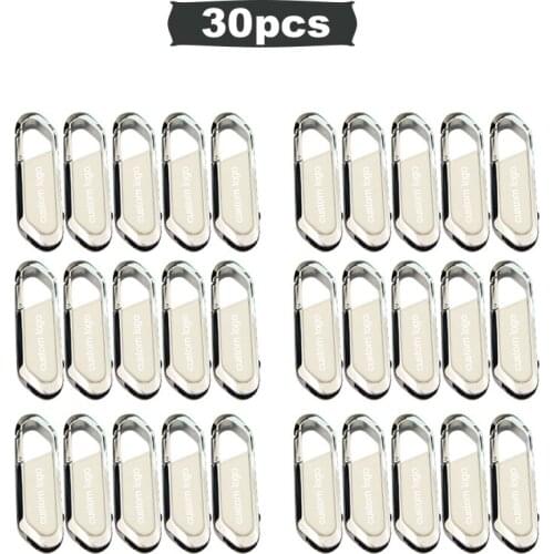 30pcs/lot High quality metal usb2.0 flash drive 4G 8GB 16GB 32GB 64GB memory stick u disk 128gb real capacity usb disk free logo
