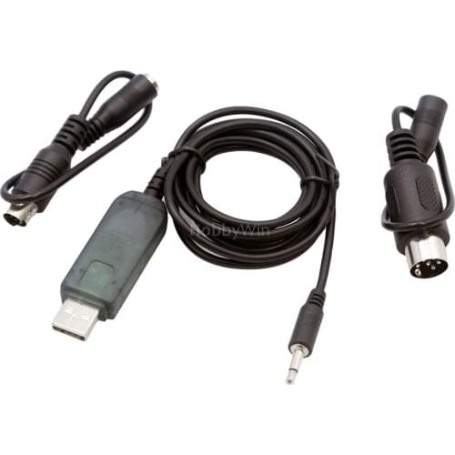 FlySky SM100 USB Simulator Cable Set RC Model Airplane Helicopter Racing Car Training