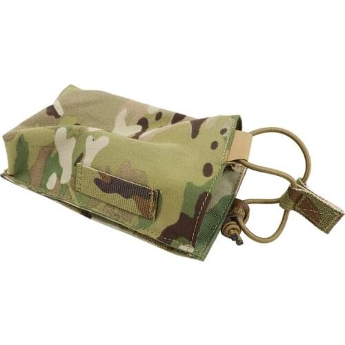 High Quality SS Imported Four-way Bomb Walkie Talkie Bag Tactical Camouflage Radio Bag