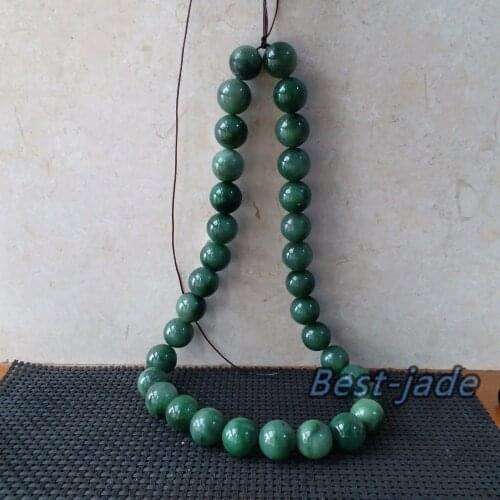 BIG 20mm Lady Necklace Natural Nephrite Pounamu Greenstone Canadian Jade Maori