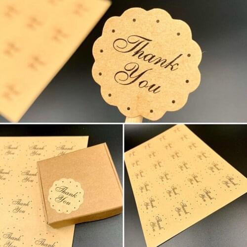 100pcs/ 3cm/hand made product Seal Sticker sealing label Adhesive For baking Baking cake package